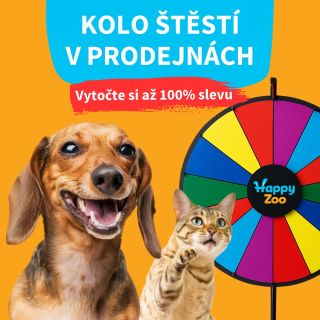 🎯 Kolo štěstí se vrací, vyhrává každý! 🎉 Zastavte se v našich prodejnách a získejte až 100% slevu na nákup. HappyKolo...
